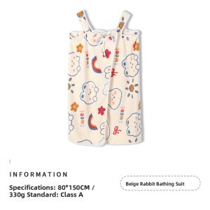 GRACE | Wearable Absorbent Bath Towel Set