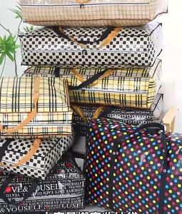 Goodluck Woven Bag Garment Bag SACKS Bag / SAKO Bag / ECO Bag / STORAGE Bag / Travel Bag(THICKNESS/MAKAPAL) GARMENT BAG