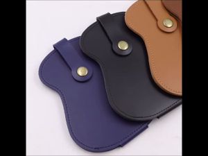 18 Slot Leather Guitar Picks Storage Case Large Capacity Plectrum Holder Box Guitar Accessories