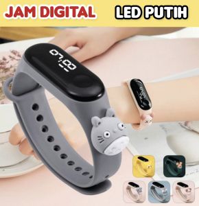 Jam Tangan Anak DIGITAL LED Karakter Kartun Tahan Air JAM FASHION Sensor Sentuh (KUALITAS IMPORT)