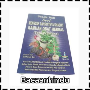 Buku Usada Bali Seri Taru Premana Pramana Permana Khasiat Ramuan Obat Herbal Agama Hindu Qi Manteb Sari