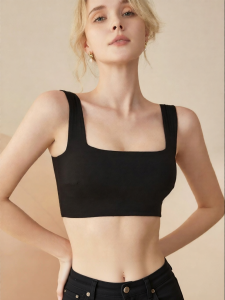Aesthetic Back Sports Bra Set Wide Straps