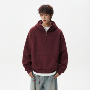 WUKONGYOUHUO | Áo Hoodie Phong Cách Retro Mỹ Cao Cấp