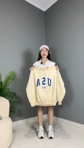 Sweater Crewneck Wanita Oversize Premium Artikel USA