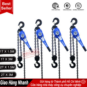 Palang Xích Lắc Tay ABG 0.75 tấn tới 3 tấn - Ba Lăng Loại 1.5 mét và 3 mét Dùng Để Nâng Hạ Vật Nặng Trong Nhà Xưởng Công Nghiệp Và Đời Sống
