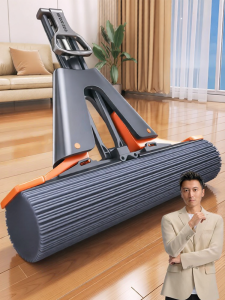 JOYBOS | Dry and Wet Dual-Use Mop Absorbent Sponge Head