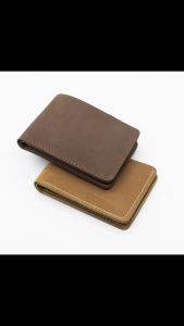 DOMPET KULIT SAPI CRAZY HORSE – DESAIN SLIM ELEGAN & SIMPLE