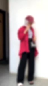 Kemeja Wanita Oversize Katun Linen Basic Polos Lengan Panjang Olivia Shirt