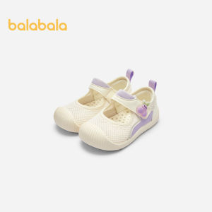 Balabala Baby Toddler Shoes Childrens Sandal Shoes Baby Boy Treasure Girl Treasure 2024 Summer Light Breathable Non Slip