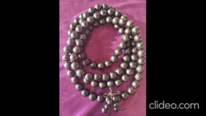 Wooden Buddha Rosary Beads (Ebony) 108 X 12mm (Selected)