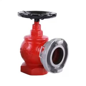 High-Quality Red Fire Hydrant Valve with Rotating Head and Pressure Gauge Indoor Fire Fighting Equipment
