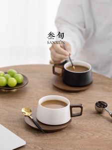 SANXUN | Ceramic Stylish Coffee Cup for Men and Women