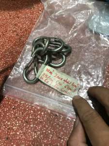 Móc khoá nhật bãi dài 6cm rộng 3cm đường kính inox 6mm