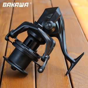 BAKAWA Series fishing reel 10000 12000 14000 series Spinning reel 4.8:1 Max Drag 66 LB Freshwater Saltwater Fishing Tools New