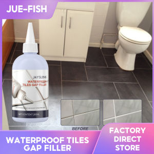 Jaysuing Tile Grout Repair Kit Grout Filler Repairs Renews Tube Waterproof Grout Repair Kit Refresh Filler Tube for Shower Room Shower Grout Repair Agent Waterproof Tile Refill Grout Filling for Crack Chip Ceramic Restore and Renew Tile Joints