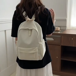 Vintage Style Fashion Large Capacity Backpack Leisure Male College Student Backpack Leisure Casual Bag Backpack