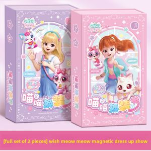 HPRETTY | Magnetic Dress-up Sticker Book for Kids Focus and Intelligence Development