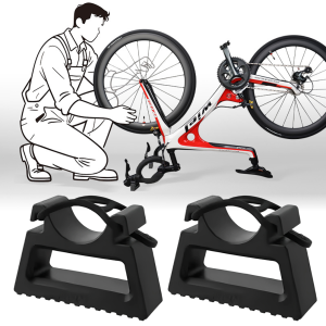 Handlebar Stand Clip-On Stabilizer for MTB Road Folding Bike Inverted Parking Rack Portable Repair Tool for 29-34mm Grips