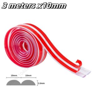 Transparent 3 Meters PVC Table Edge Guard Furniture Corner Protector Strip Self Adhesive Kids Safety Collision Proof Soft Bumper