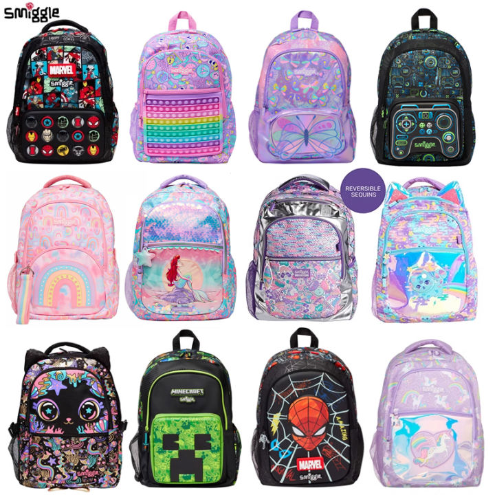 Australian Smiggle New Arrival Schoolbag Primary School Student Men's ...