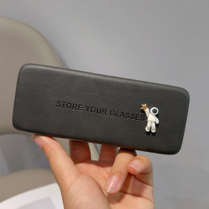 Vintage Simple Portable Glasses Case for Men And Women Student Anti-Pressure High-End Sun Sunglasses Case New 2023