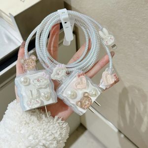 Huawei 88W 66W Charger Protective Case Nova9se Fast Charging Head Pura70 P60 P50pro Honor P40 Data Cable Wrapping Rope Mate50 40RS 20x Anti-Break V30