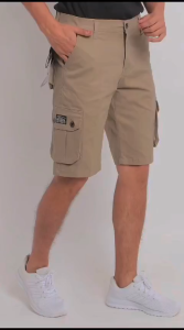 Asoheh Celana Cargo Shorts Slimfit Pendek Stretchy Outdoor Kasual Adem Nyaman Ringan