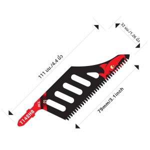 ใบเลื่อยจิ๊กซอว์แบบยาวพิเศษ สำหรับงานหนัก แบบ T-Shank ฟันละเอียดและหยาบ สำหรับงานไม้ อลูมิเนียม และพื้นที่แคบ