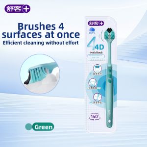  SAKY|Adult Soft Bristle Large Head Toothbrush for Gum Care Saky