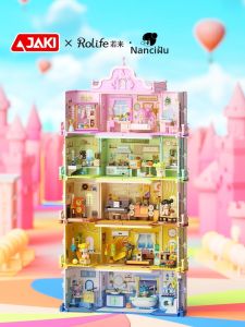 JAKI | Dollhouse Room Simulation Building Blocks For Girls