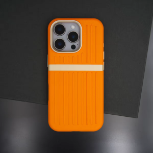 Magsafe Leather Phone Case for Apple 17Pro Max 16Pro 15Pm Ultra Thin Frosted Hard Shell Compatible with iPhone 14 13 Dual Tone Skin Paste