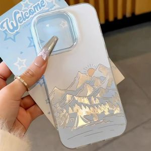 Advanced Gold Mountain Sunrise Full Cover Case for Vivo Iqoo13Pro/12/11s Neo7/Neo6se Iqooneo10/9 Women Z10 Turbo/Z9 Glacier IMD