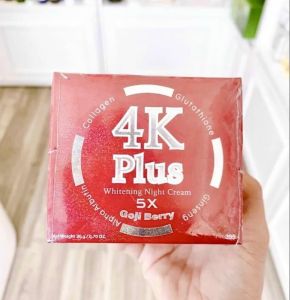 Kem Sâm Dưỡng Trắng Da Làm Mờ Thâm Nám 4K Plus Ban Ngày