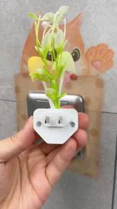 Đèn Ngủ Đổi Màu Cảm Ứng Ánh Sáng Hình Nấm (Đêm mở ngày tắt)