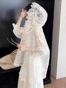 DANTING | Sun Protection Elegant Lace Shirt