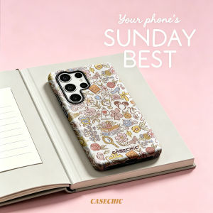 Potdemiel | Fairy Tale Garden Case for Samsung Galaxy S26 S25 S24 S23 Ultra Drop Resistant Glossy Dual-Layer Cover CaseChic