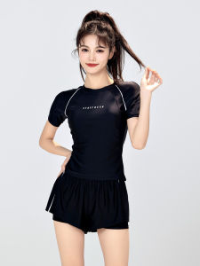 Special Offer Womens One-Piece Swimsuit Conservative Separate Design plus Size Body Concealing Slimming Gymnasia Exclusive