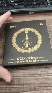 IRIN | IRIN Oud Strings Set U-Series 10/11/12 Strings Turkey Oud Arab Lute Strings Nylon+Silver-Plated Copper Alloy Winding PU Coating