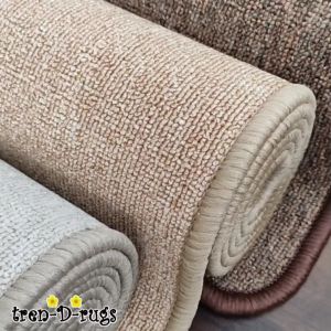 Tren-D-rugs Keset Kaki Polos Alas Lantai Dapur Anti Slip 50cm x 100cm - Bella Series NMs - Tahan Lama & Mudah Dibersihkan dengan Loop Pile dan Desain Menarik
