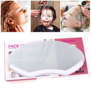 50PCS Self-adhesive Makeup Shower Face Shields Visors Disposable Masks for Hairspray Salon Supplies Hairdressing Tool
