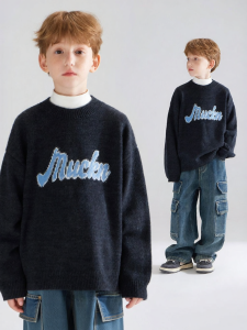 MUCMUKN | Merino Wool Blend Stylish Jacquard Knitwear