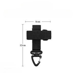 Móc Treo Găng Tay Đa Năng Bằng Nylon Móc Leo Núi Chiến Thuật Có Khóa Tam Giác Dùng Ngoài Trời Cắm Trại Treo Găng Tay