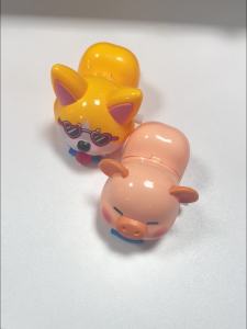 Baby Shine Mainan Merangkak Bayi Model Babi Lucu Crawling Doll Mainan Piggy & Anjing Kecil Pantat Goyang