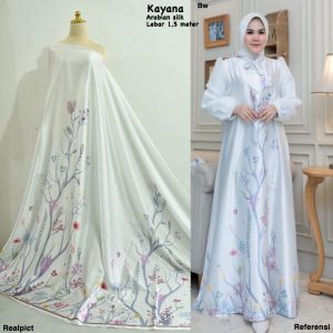 TERBARU BAHAN ARABIAN SILK | COD KAIN METERAN SARIMBIT | ETNIK METERAN MURAH | PER 05M