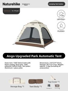NatureHike | Automatic Upgraded Blackout Portable Outdoor Tent