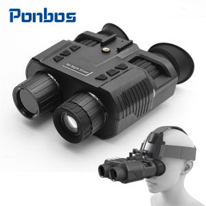 NV8000 Professional 36MP 4K HD 3D Binoculars Telescope 8X Digital Zoom 300M 7 levels Infrared Night Vision Camera for Hunting