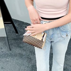 Tas Satchel Bag FREE Scarf Decor Geometric Pattern Flap Bag 523-109