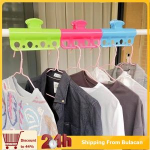 Porous Clamp Rod Type Windbreaker ClipPlastic Laundry Pegs Durable Windproof for Drying Clothes Home