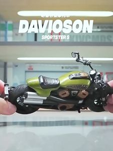 1/12 Motorcycle Harleying Sportster S Metal Model Diecast Simulation Motor Toy Collection With Light