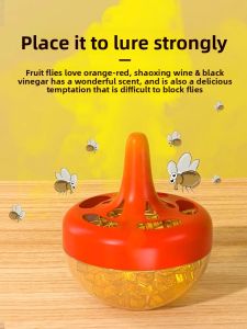 MONLEYTA | Japanese Fly Trap Attractant 4-Pack Efficient Fly And Bug Killer Pest Control Solution Eco-Friendly Insecticide For Home Safety